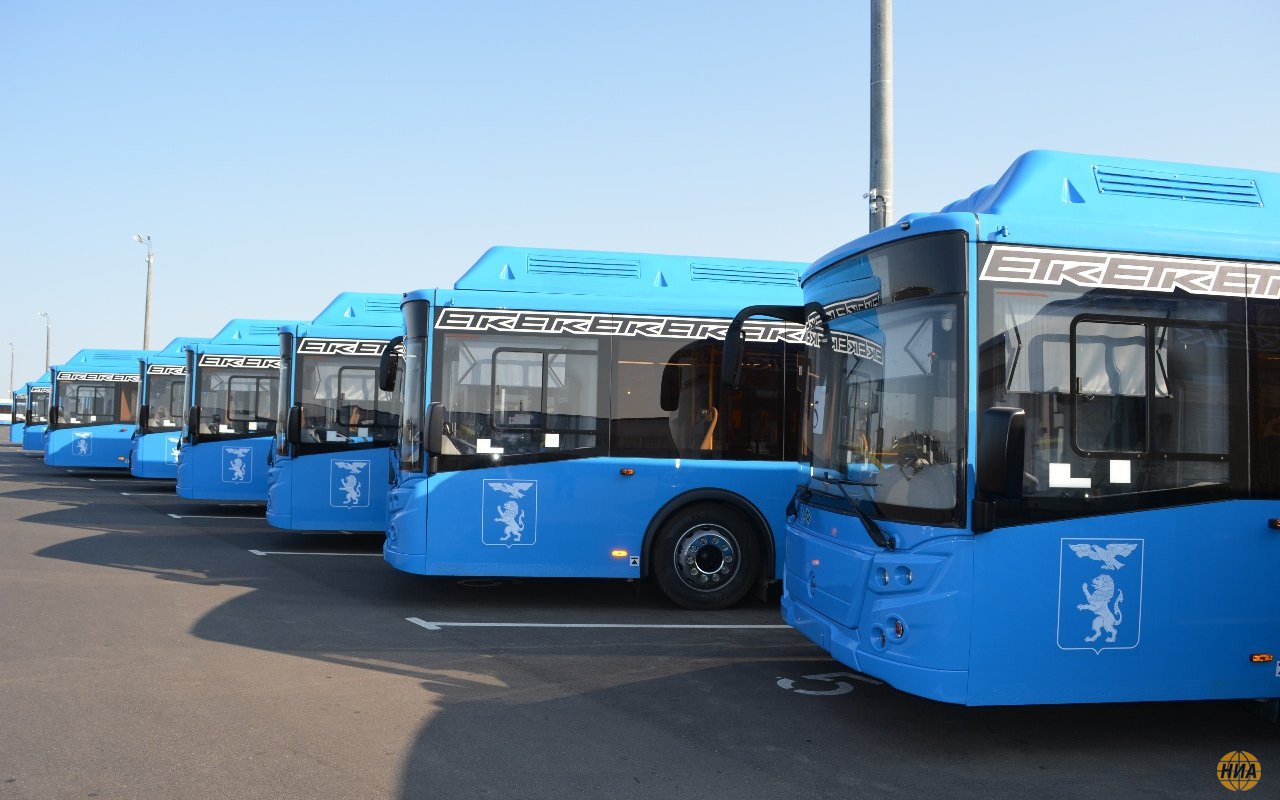 В Белгород поступила первая партия из 20-ти низкопольных автобусов марки ЛиАЗ.